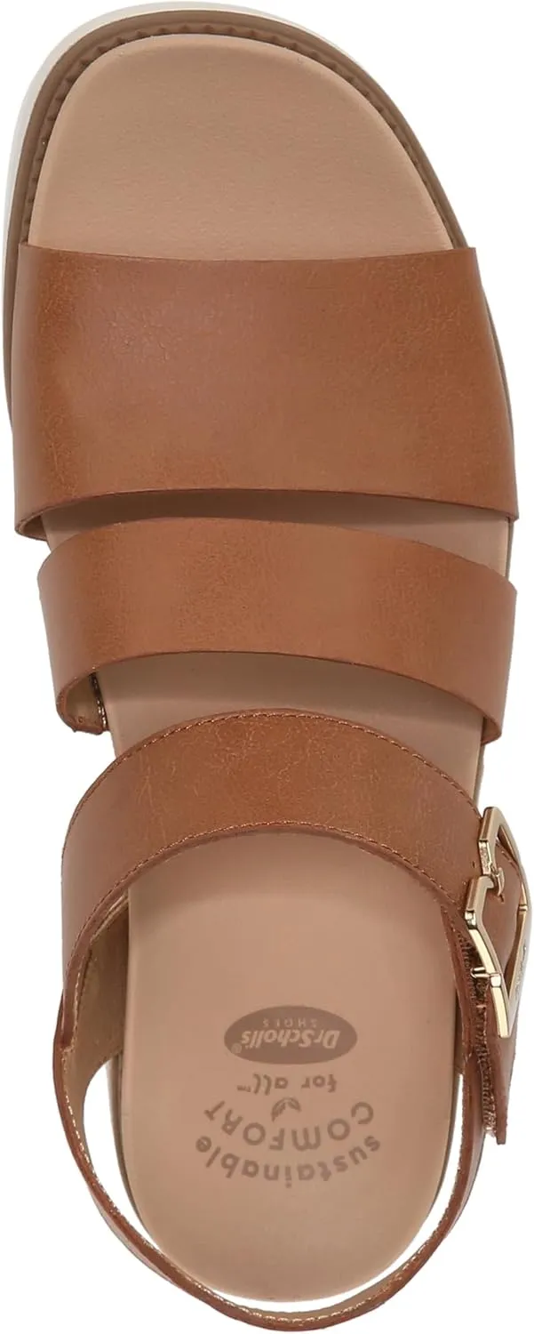 Dr. Scholl's Shoes Women's Island Glow Strappy Flat Sandal