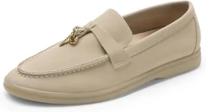 DREAM PAIRS Women's Loafers Suede Loafer Slip-on Comfortable Casual Dressy Business Work Shoes with Arch Support