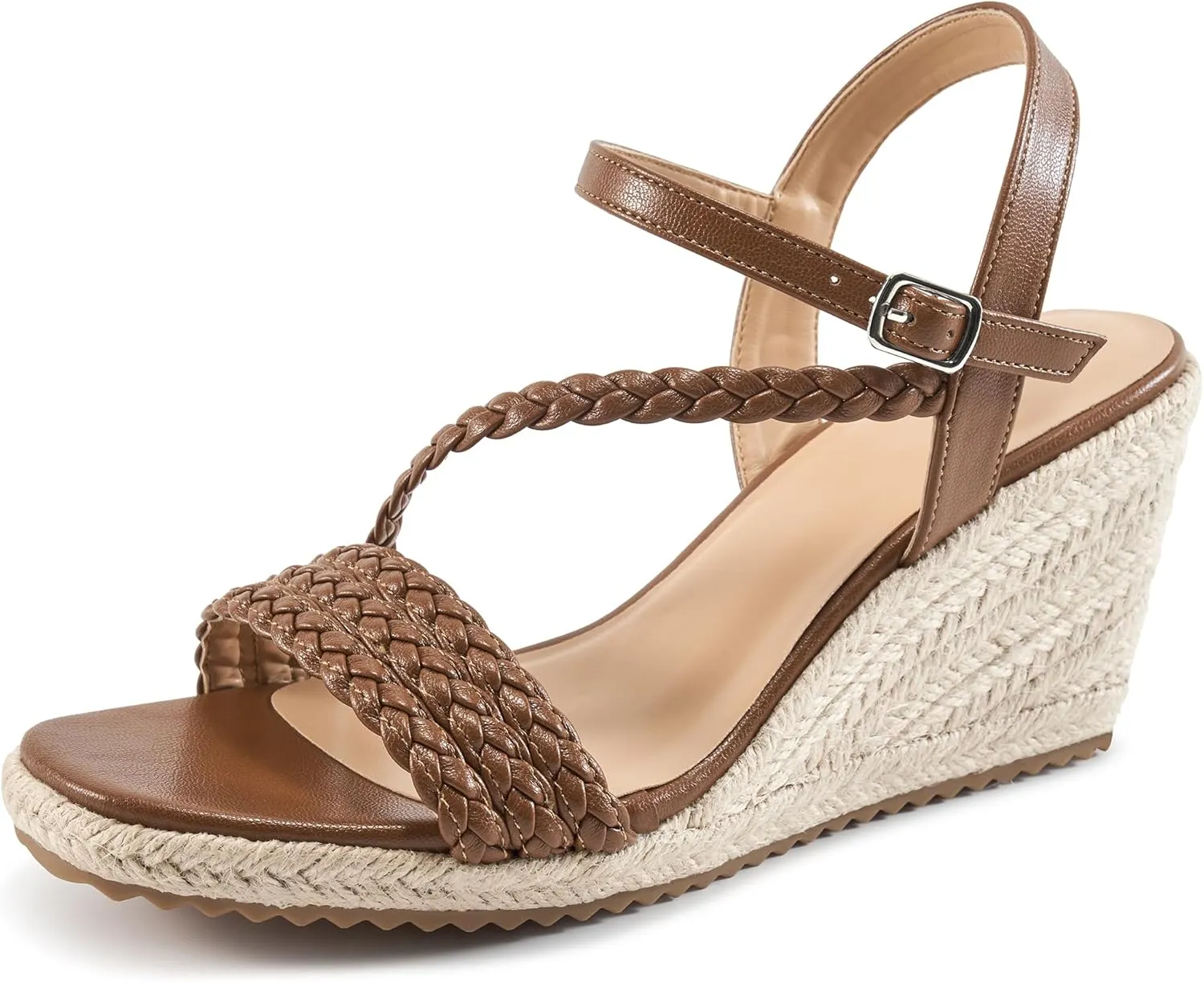 Dressy Wedge Sandals for Women: Comfortable Espadrille Summer Wedding Platform Wedge