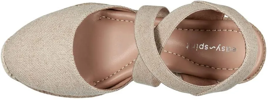 Easy Spirit Women's Meza Espadrille Wedge Sandal