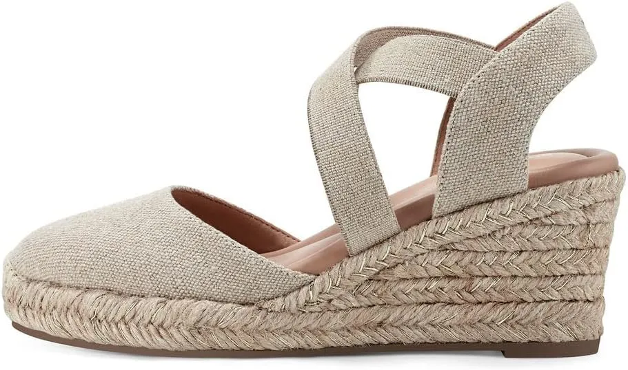 Easy Spirit Women's Meza Espadrille Wedge Sandal