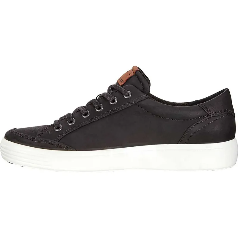 ECCO Soft 7 Sneaker - Black Nubuck