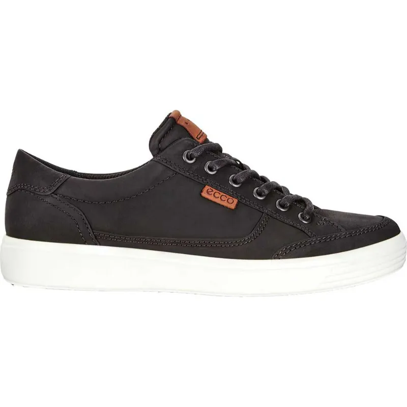 ECCO Soft 7 Sneaker - Black Nubuck