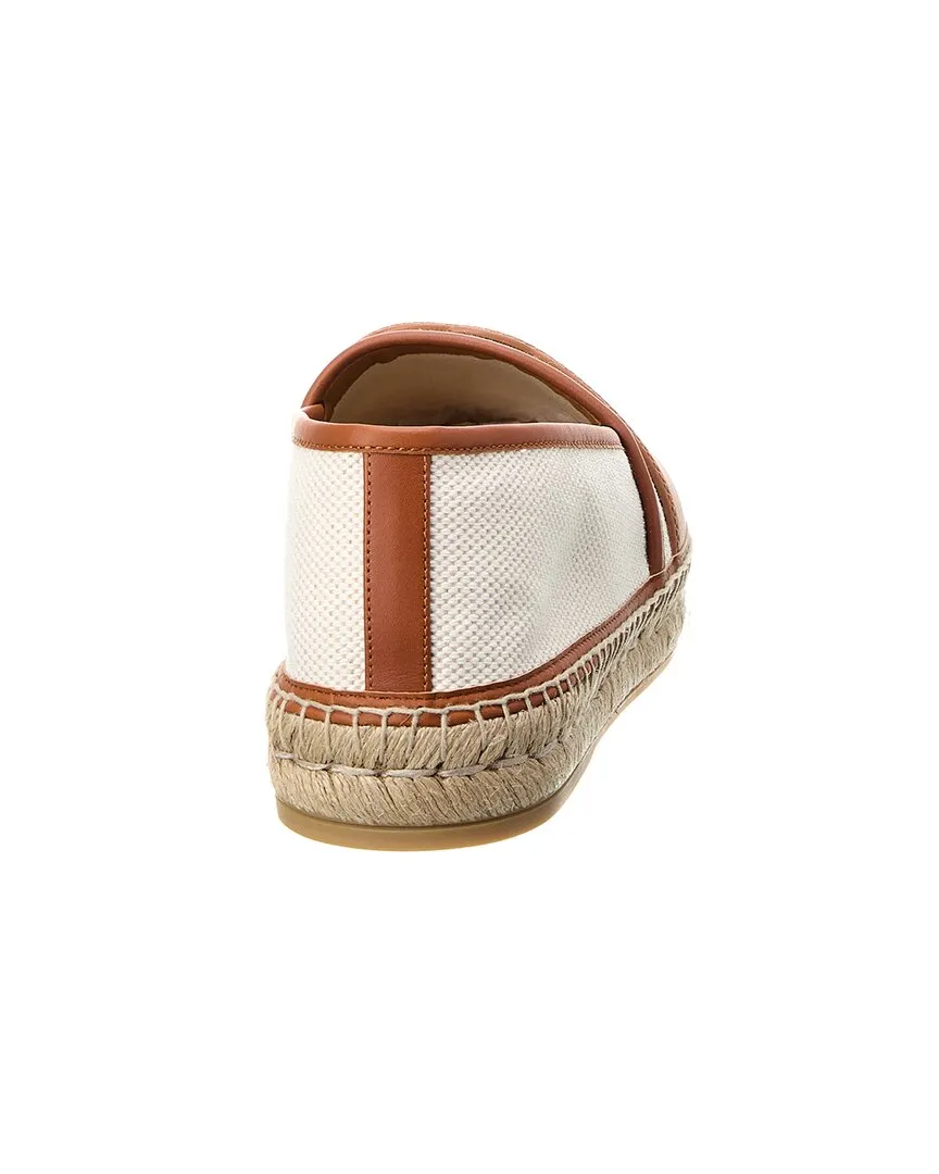 Espadrille Leather Well-loved Gucci G Canvas High-efficiency Interlocking &