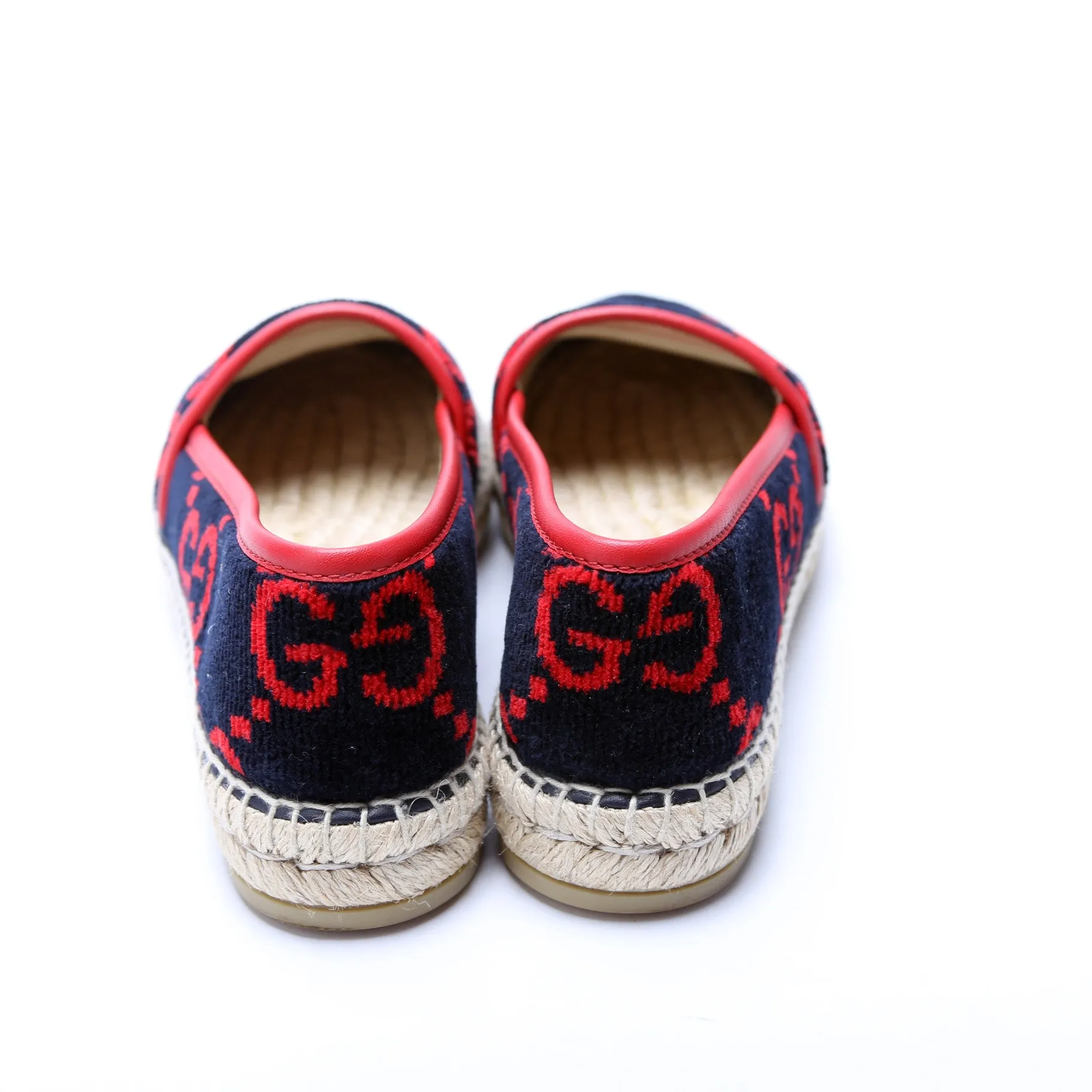 Espadrille Velvet Flats Size 35.5