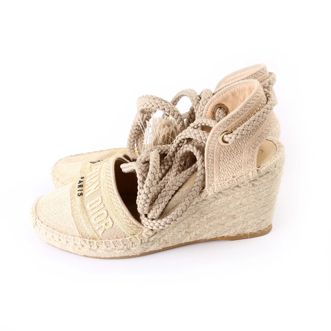 Espadrille Wedges Size 37.5
