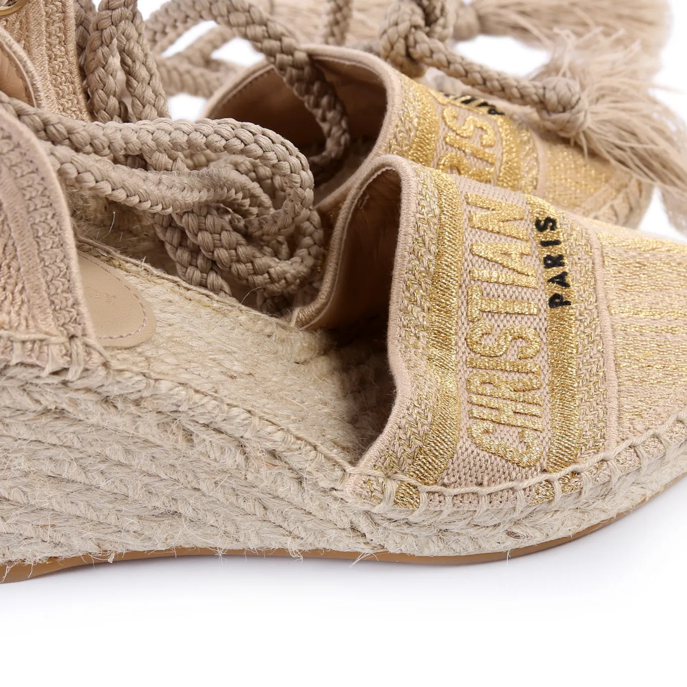 Espadrille Wedges Size 37.5