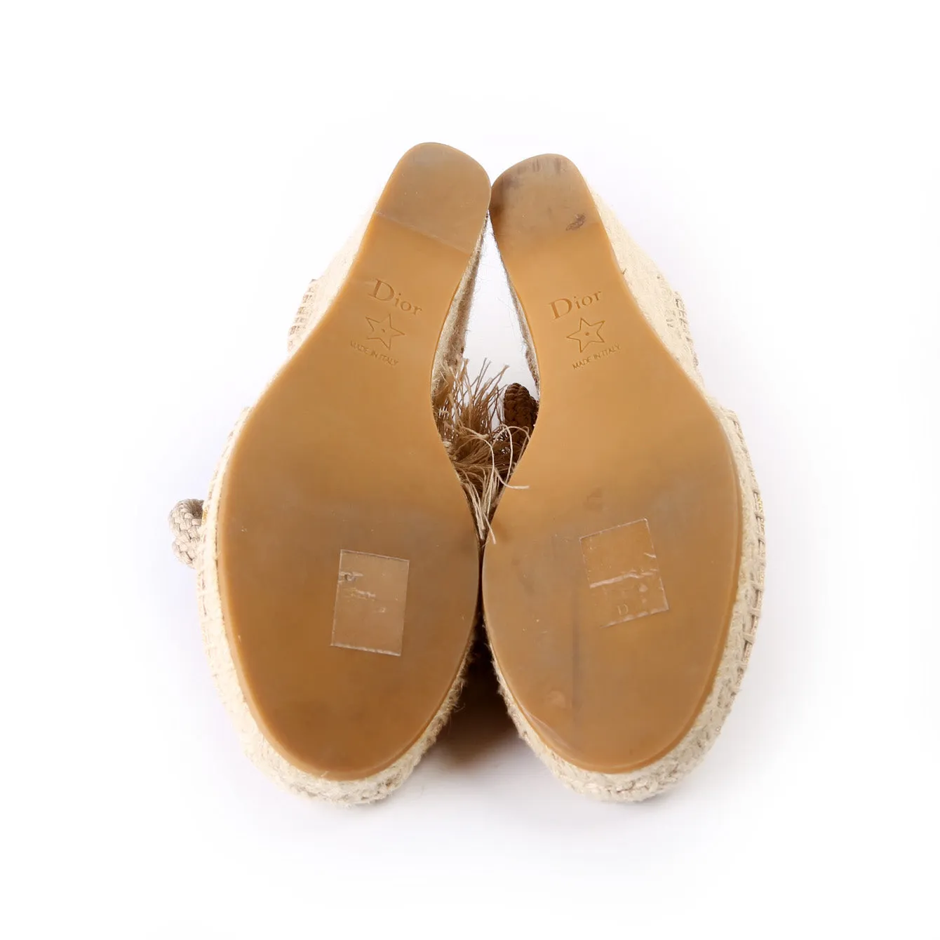 Espadrille Wedges Size 37.5