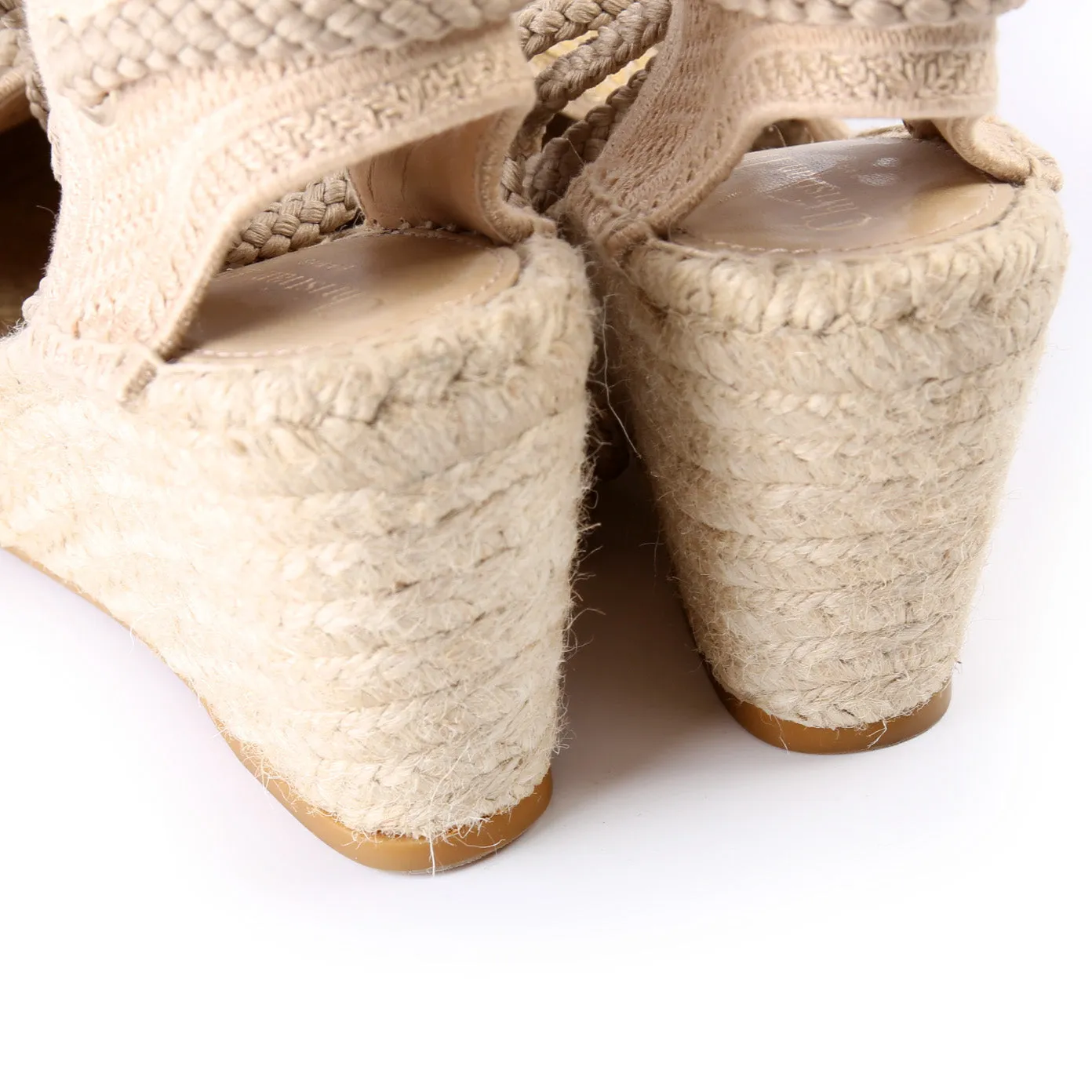 Espadrille Wedges Size 37.5