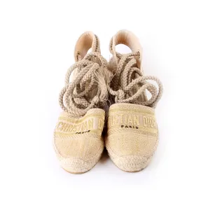 Espadrille Wedges Size 37.5