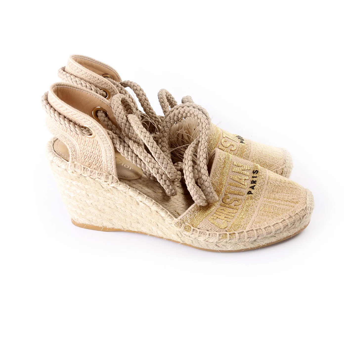 Espadrille Wedges Size 37.5