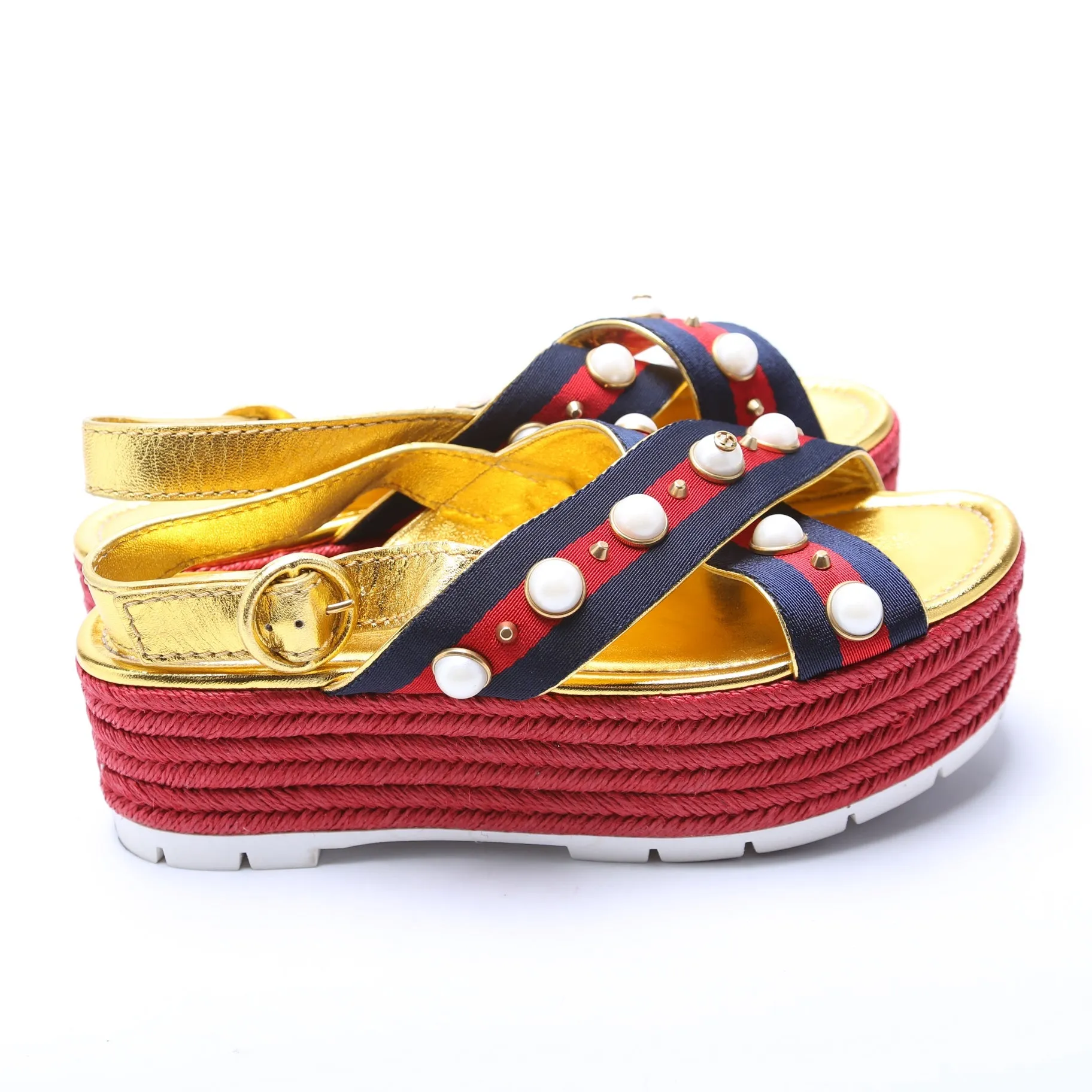 Espadrille Wedges Size 38