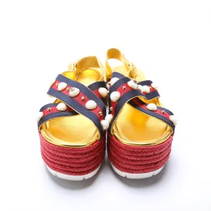 Espadrille Wedges Size 38