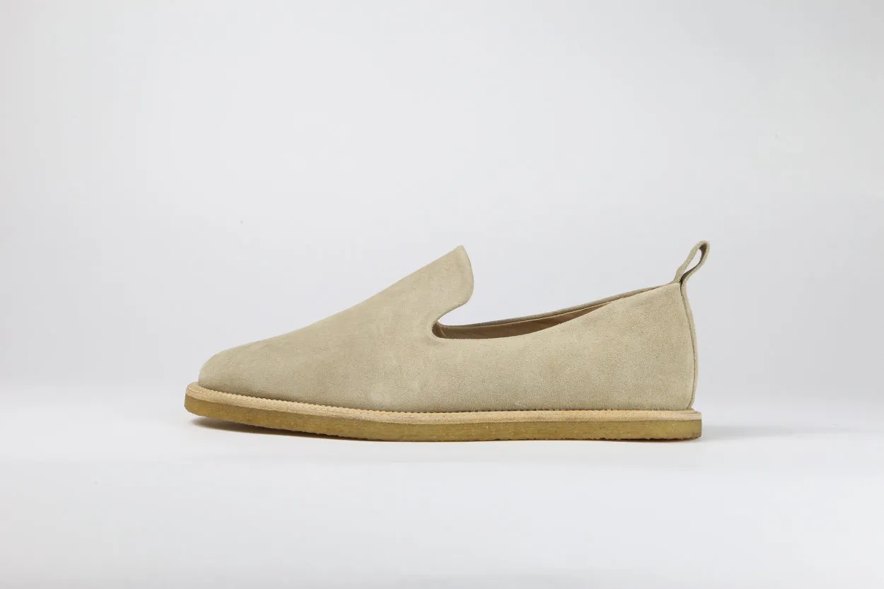 Evo Crepe Suede Loafer 211 | Camel