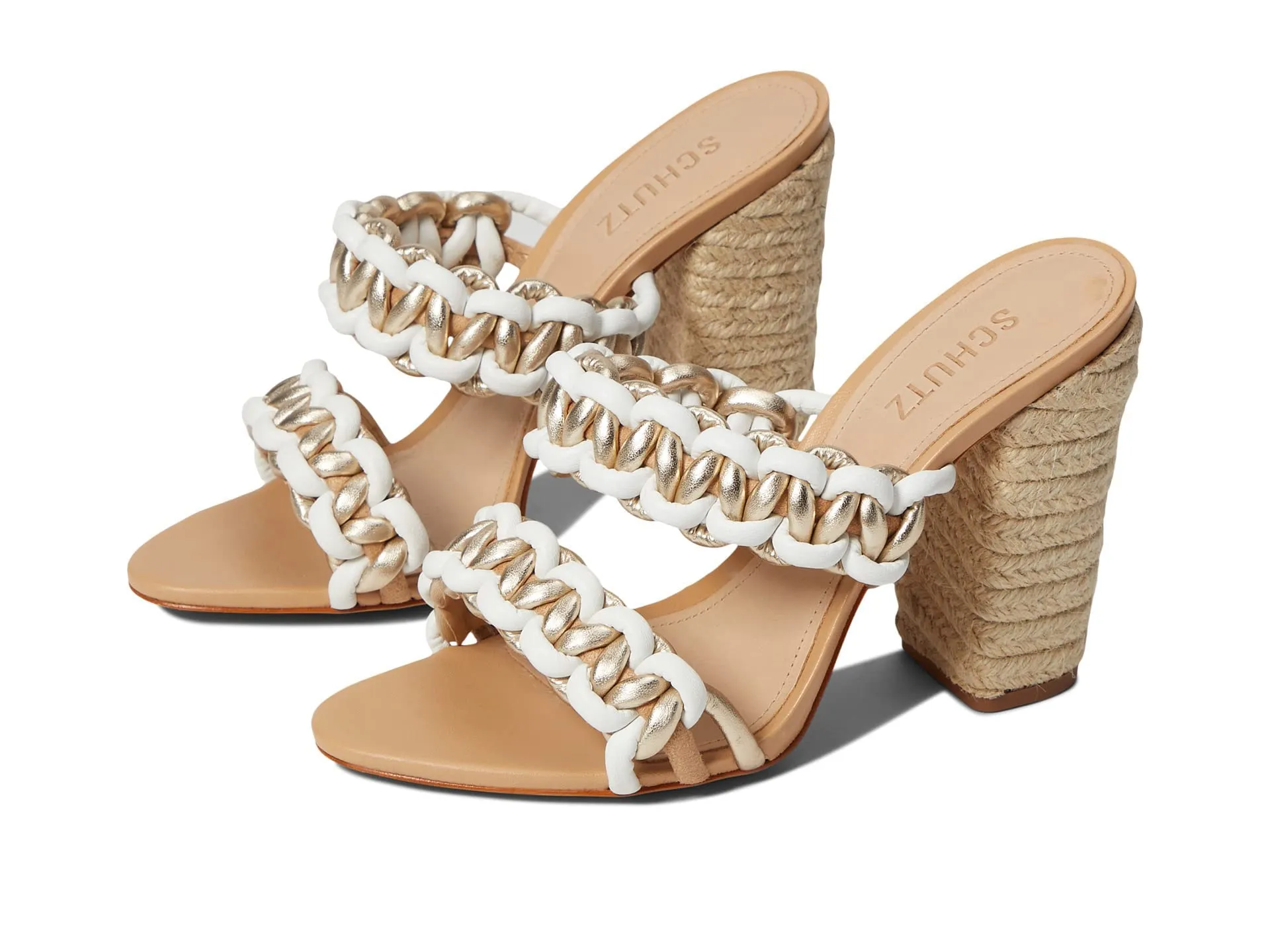 Fashion Womens Deal of the hour Sandals Juliet Schutz Pumps Slip Fashion Toe High-quality for low cost On Nude Light Open