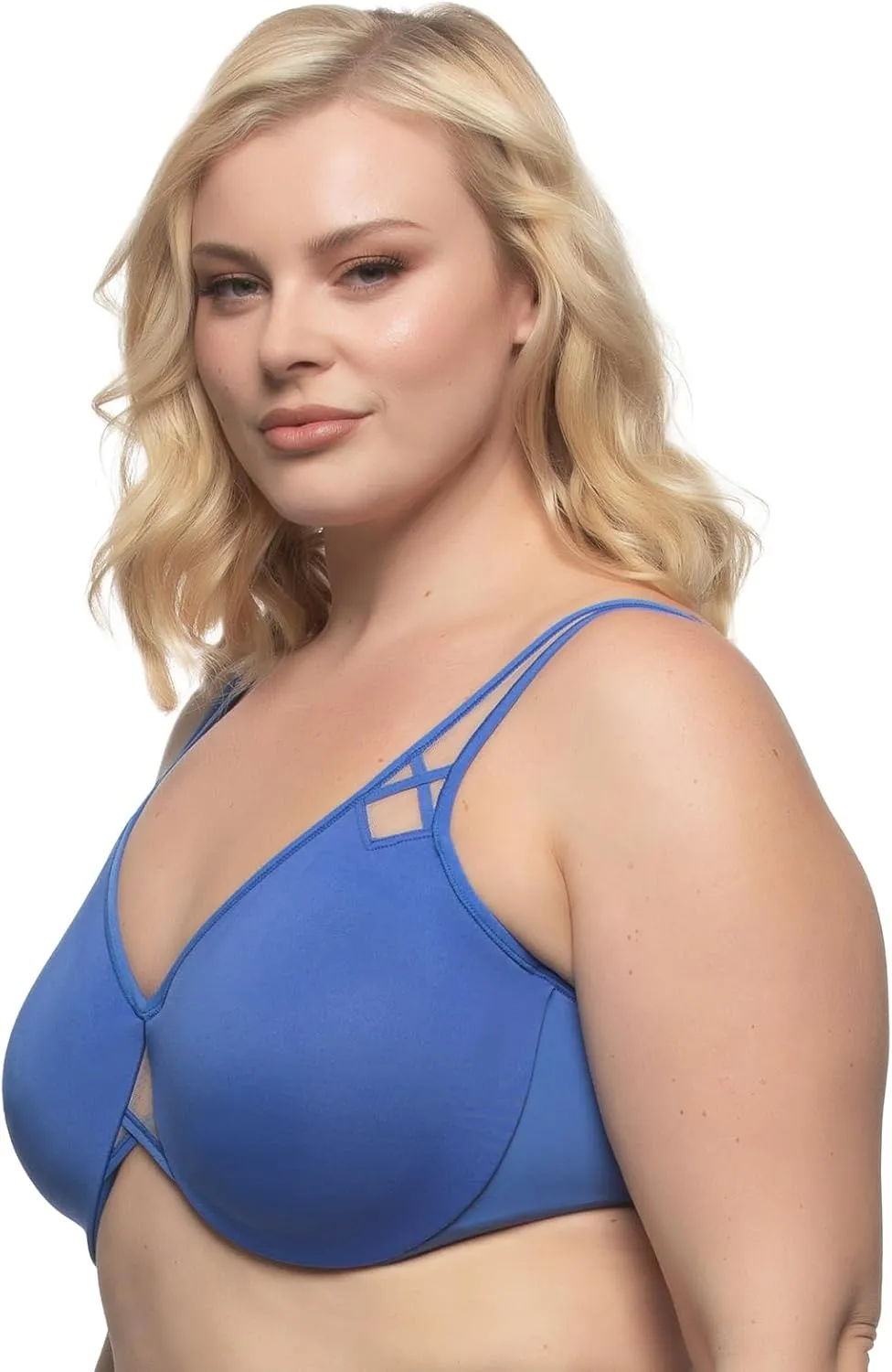 Felina Amaranth Unlined Minimizer Bra | Paramour