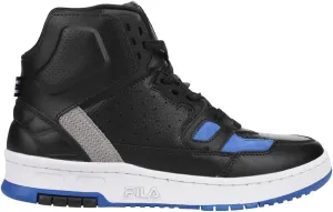 Fila Mens Rissmo Perforated High Sneakers Shoes Casual - Black - Size 7.5 M