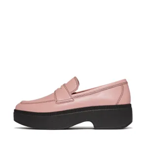 FitFlop x Song Hye Kyo<br>F-LUMA Contrast-Stitch Demi-Wedge Loafers