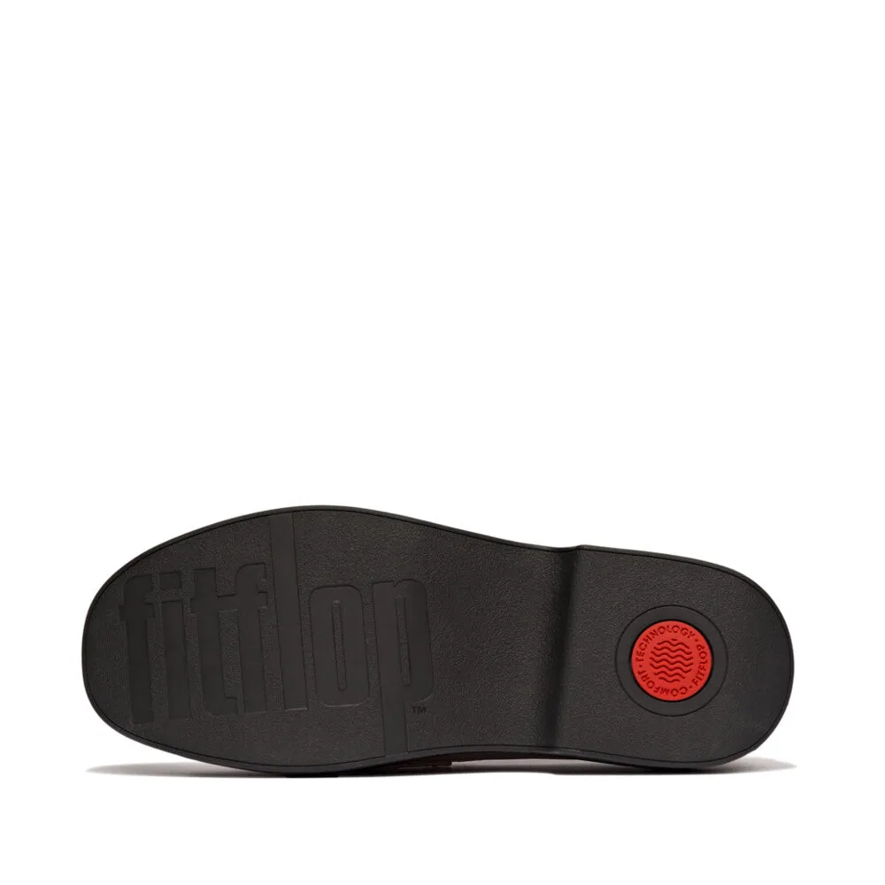 FitFlop x Song Hye Kyo<br>F-LUMA Contrast-Stitch Demi-Wedge Loafers
