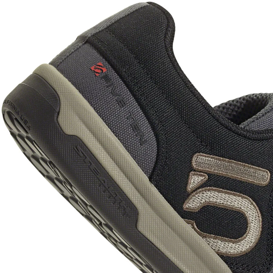 Five Ten Freerider Pro Canvas Flat Shoes - Men's, Gray Six/Silver Pebble/Core Black, 10