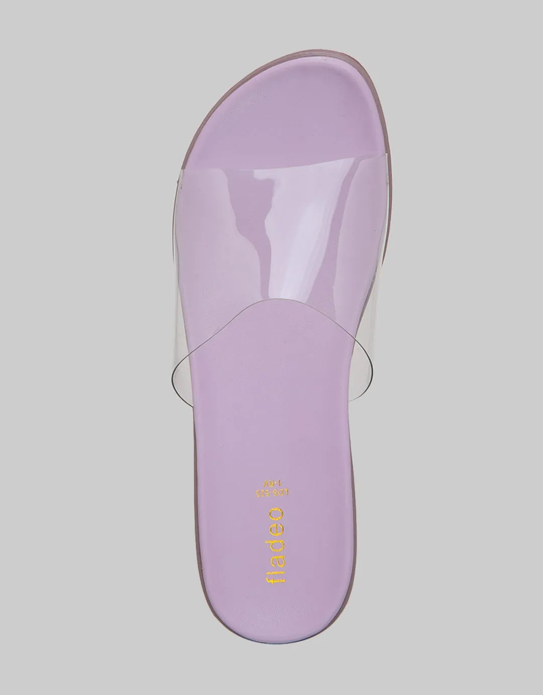 Fladeo Strap Transparan Sandal Slide Wanita