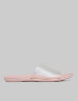 Fladeo Strap Transparan Sandal Slide Wanita