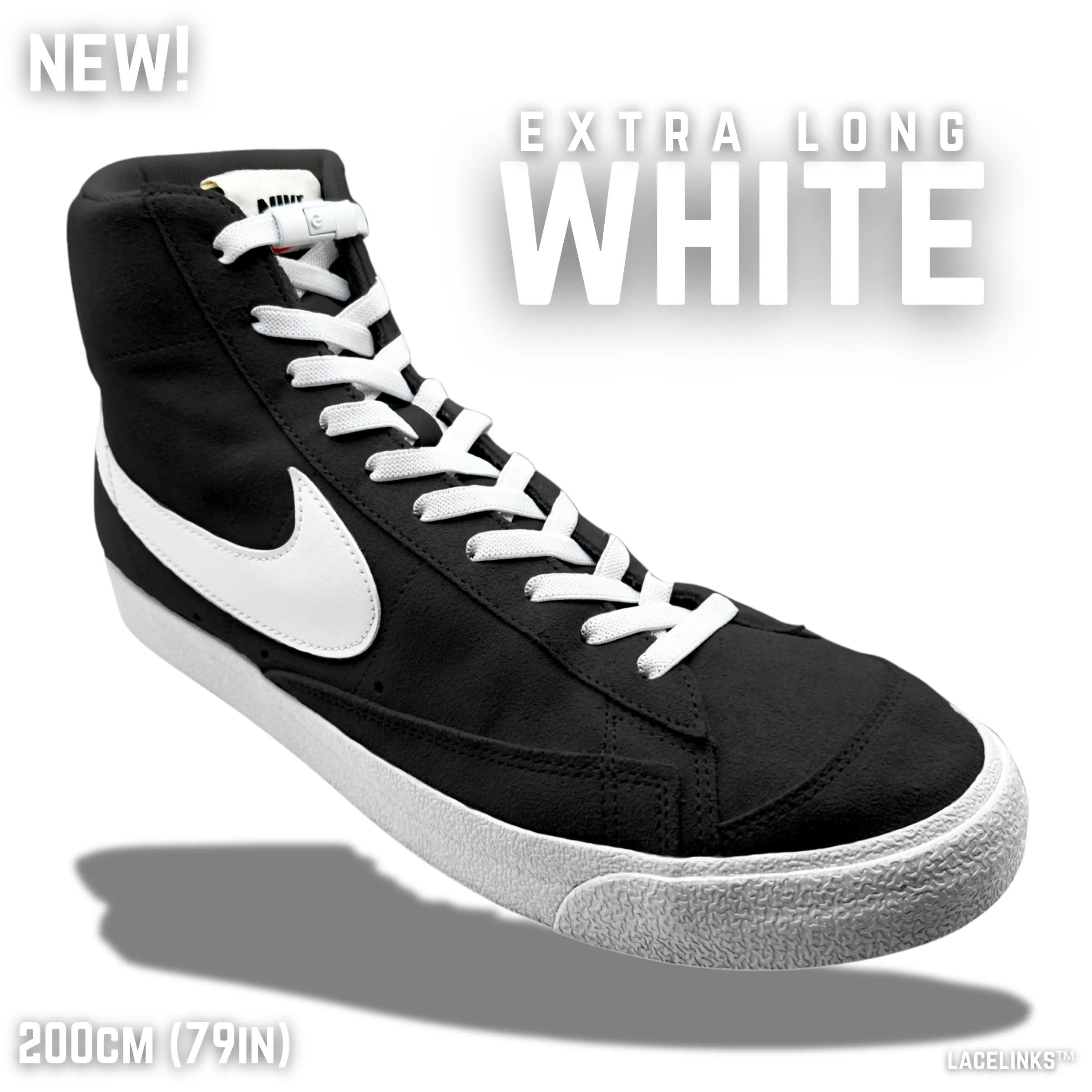 Flat Elastic Shoelaces