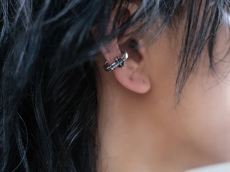 Flat Oval Ear Cuff : GL