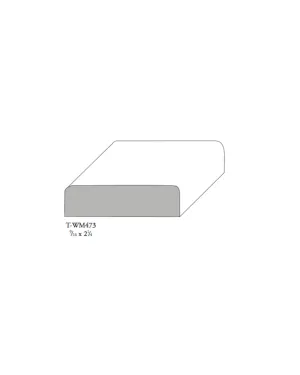 Flexible 2-1/4" Flat Stock Casing
