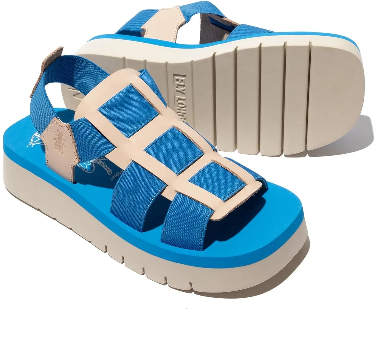 FLY London Women's Samb245fly Wedge Sandal