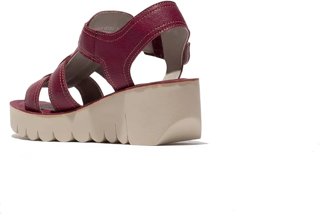 FLY London Women's Yudd236fly Wedge Sandal