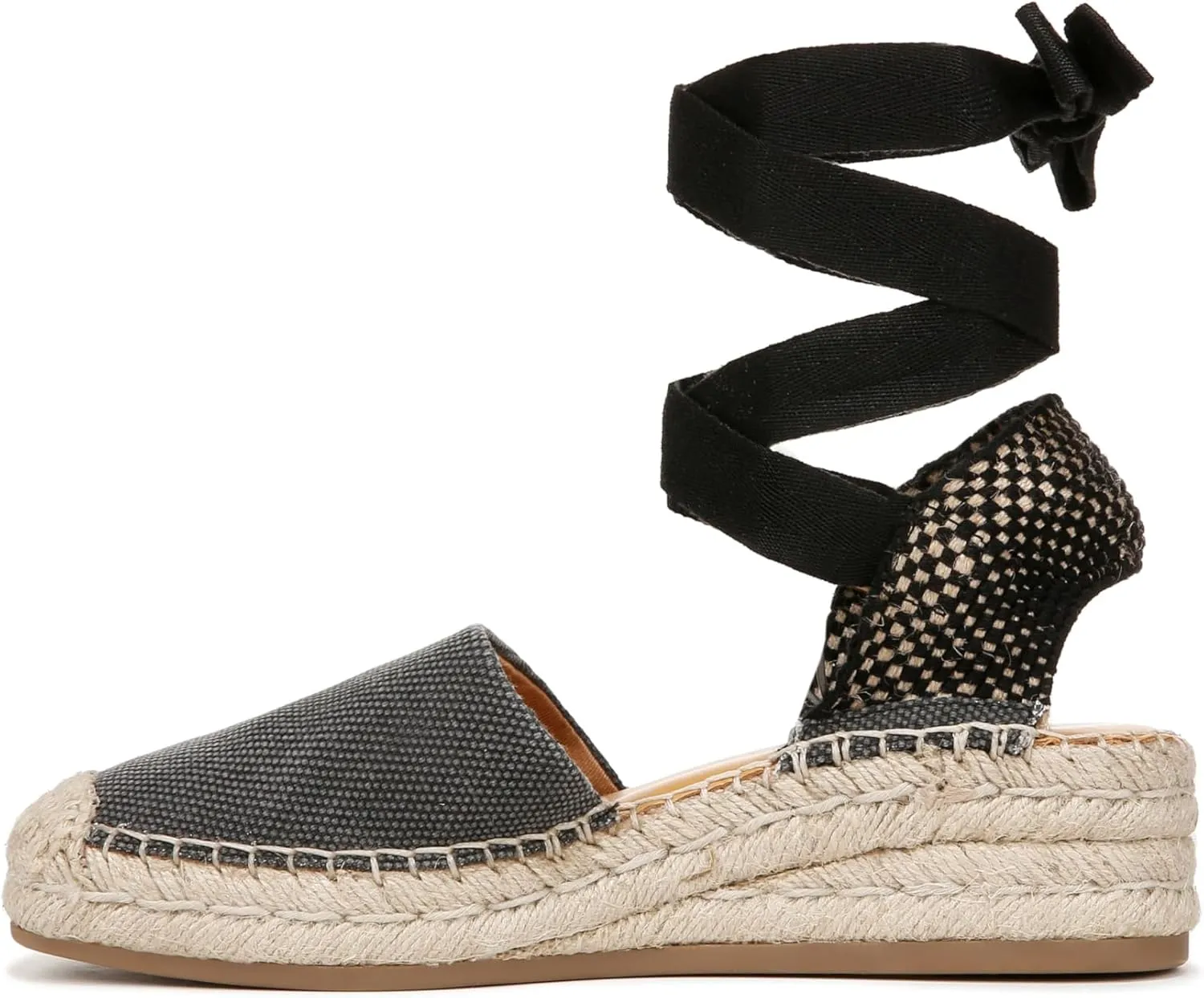 Franco Sarto Women's Britney Ankle Strap Wedge Espadrilles Sandal