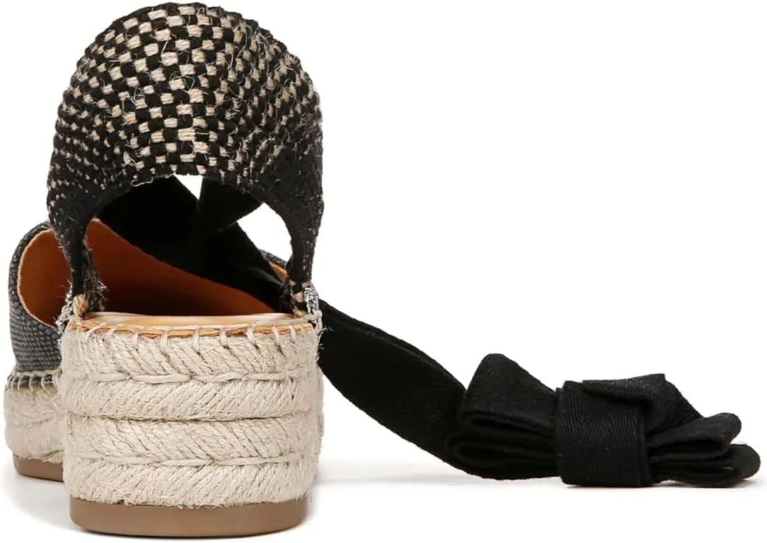 Franco Sarto Women's Britney Ankle Strap Wedge Espadrilles Sandal