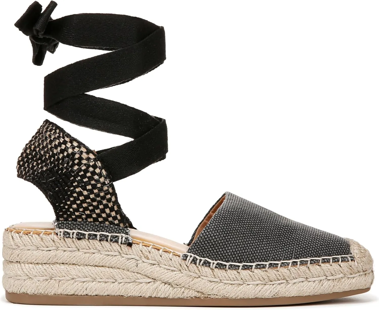 Franco Sarto Women's Britney Ankle Strap Wedge Espadrilles Sandal