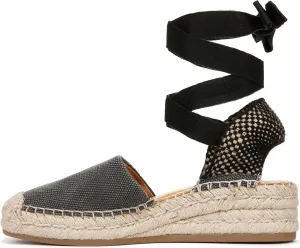 Franco Sarto Women's Britney Ankle Strap Wedge Espadrilles Sandal