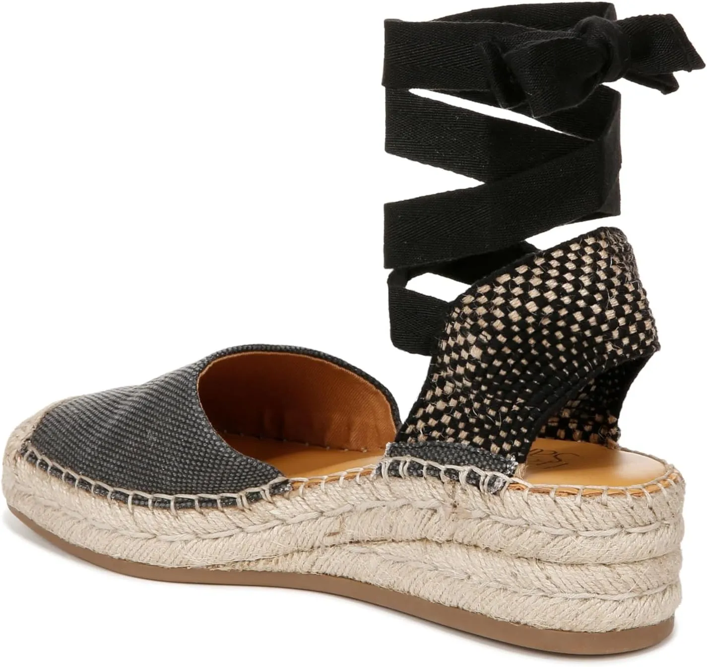 Franco Sarto Women's Britney Ankle Strap Wedge Espadrilles Sandal
