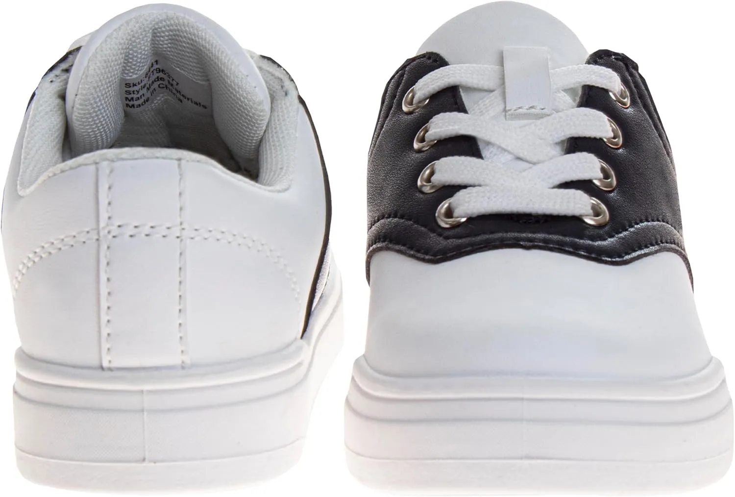 French Toast Kids Oxford Dress Shoes - Lace Up Loafer School Uniform Saddle Shoe for Girls and Boys (Sizes: 11-13 Little Kid / 1-7 Big Kid)