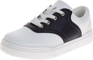 French Toast Kids Oxford Dress Shoes - Lace Up Loafer School Uniform Saddle Shoe for Girls and Boys (Sizes: 11-13 Little Kid / 1-7 Big Kid)