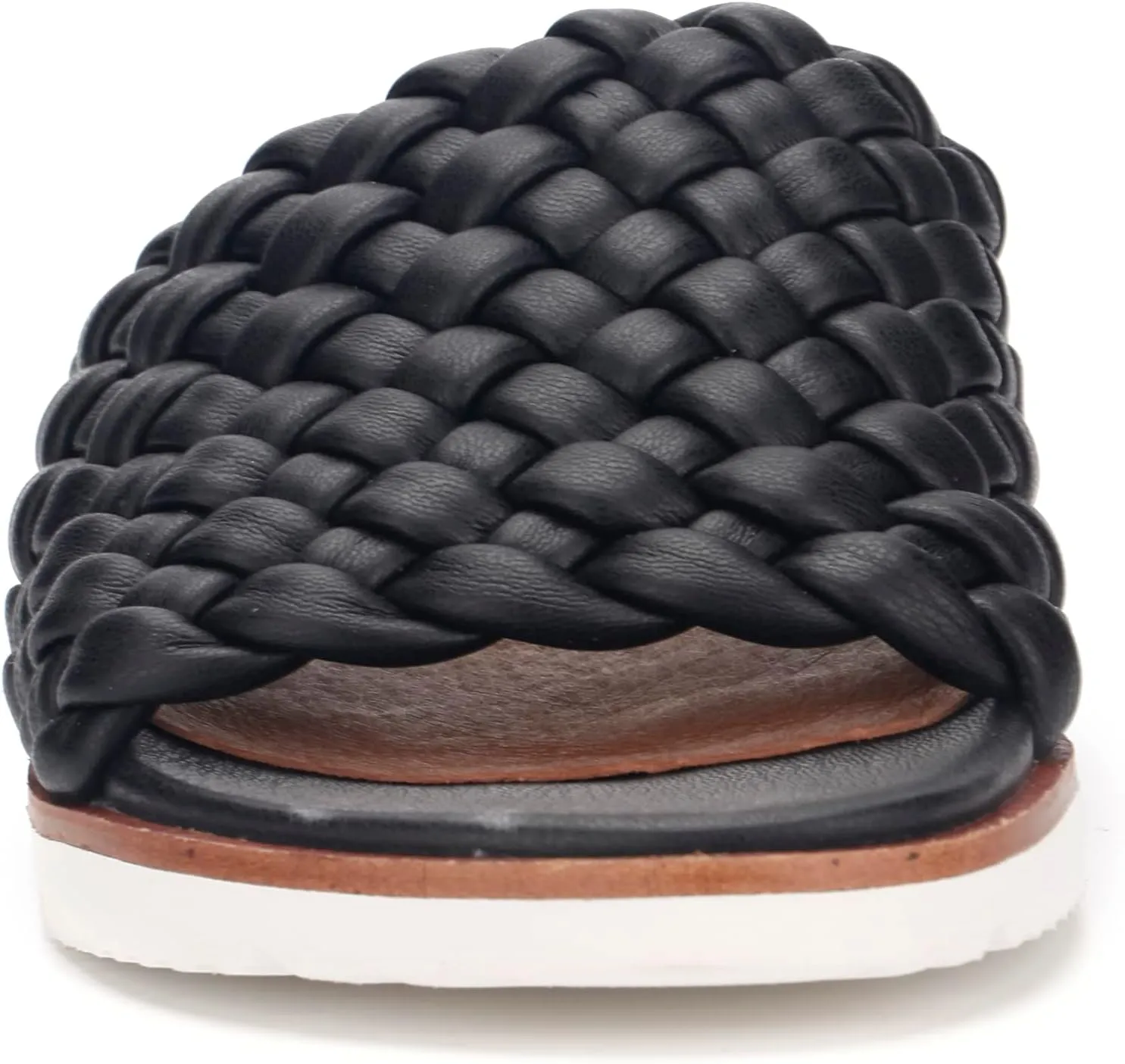 Gentle Souls by Kenneth Cole Women's Lavern Lite Braid Slide Sandal