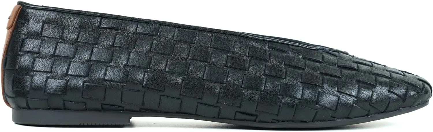 Gentle Souls by Kenneth Cole Women's Willow Woven Ballet Flat