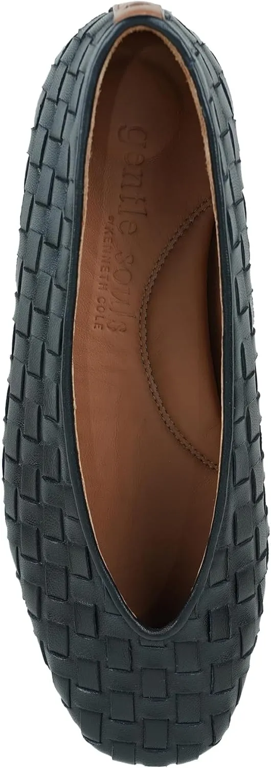 Gentle Souls by Kenneth Cole Women's Willow Woven Ballet Flat