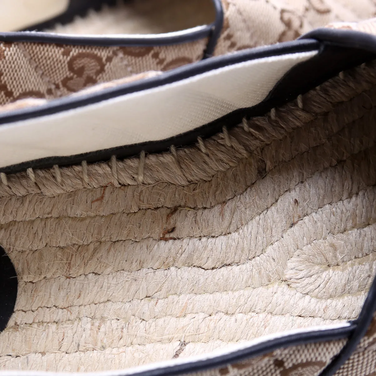 GG Marmont Espadrille Size 40