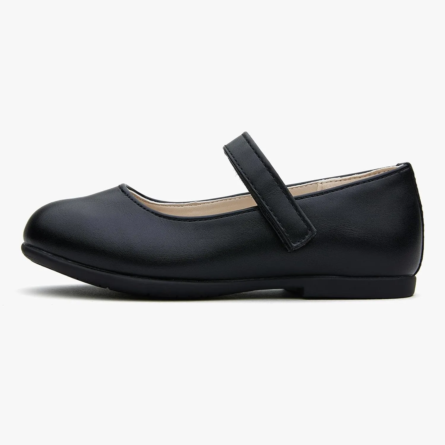Girl Mary Jane Ballerina Flat Dress Shoe for Toddler Little Kid