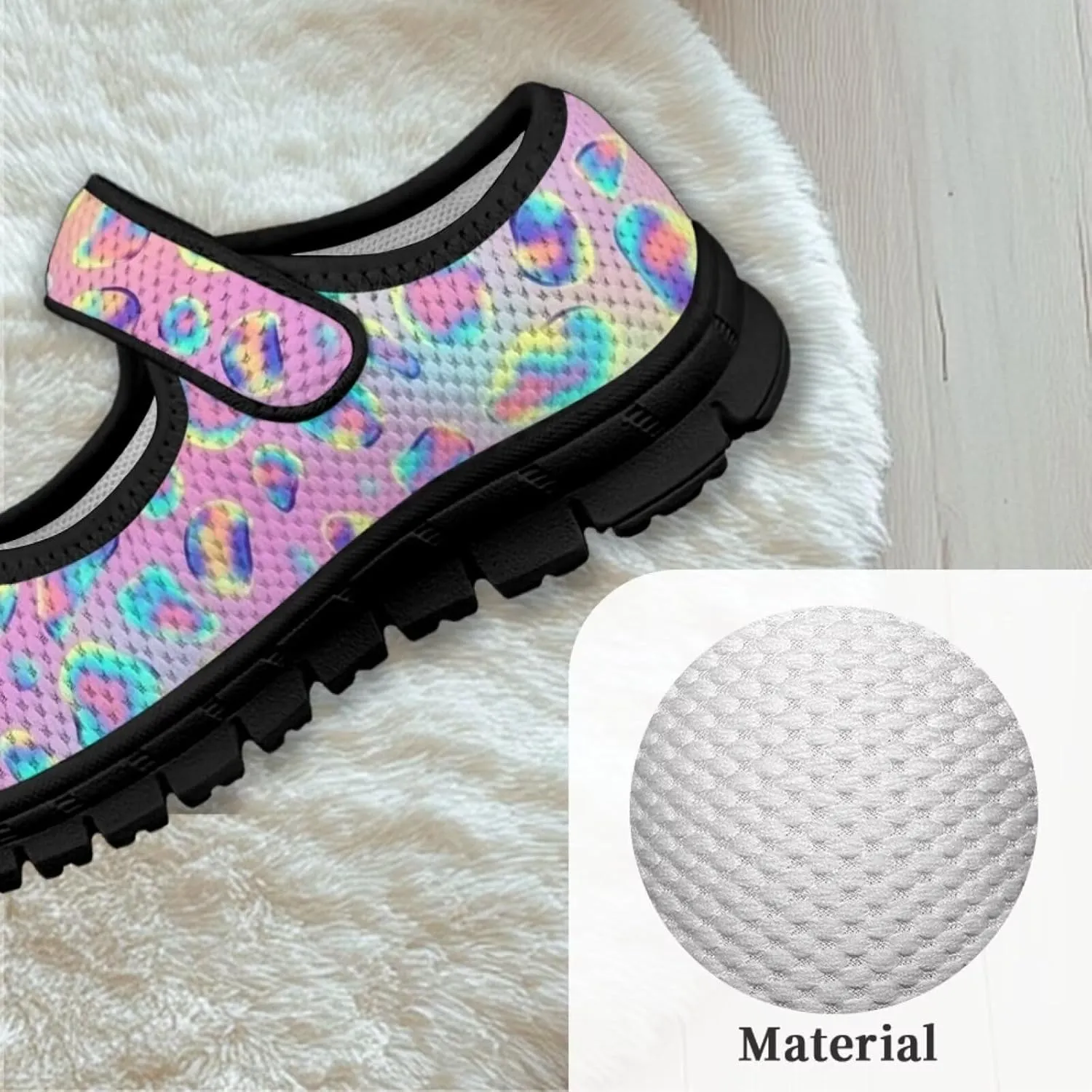Girls Axolotl Mary Jane Dress Shoes Glitter Ballerina Princess Flat for Wedding, Party, Birthday US 11-2.5