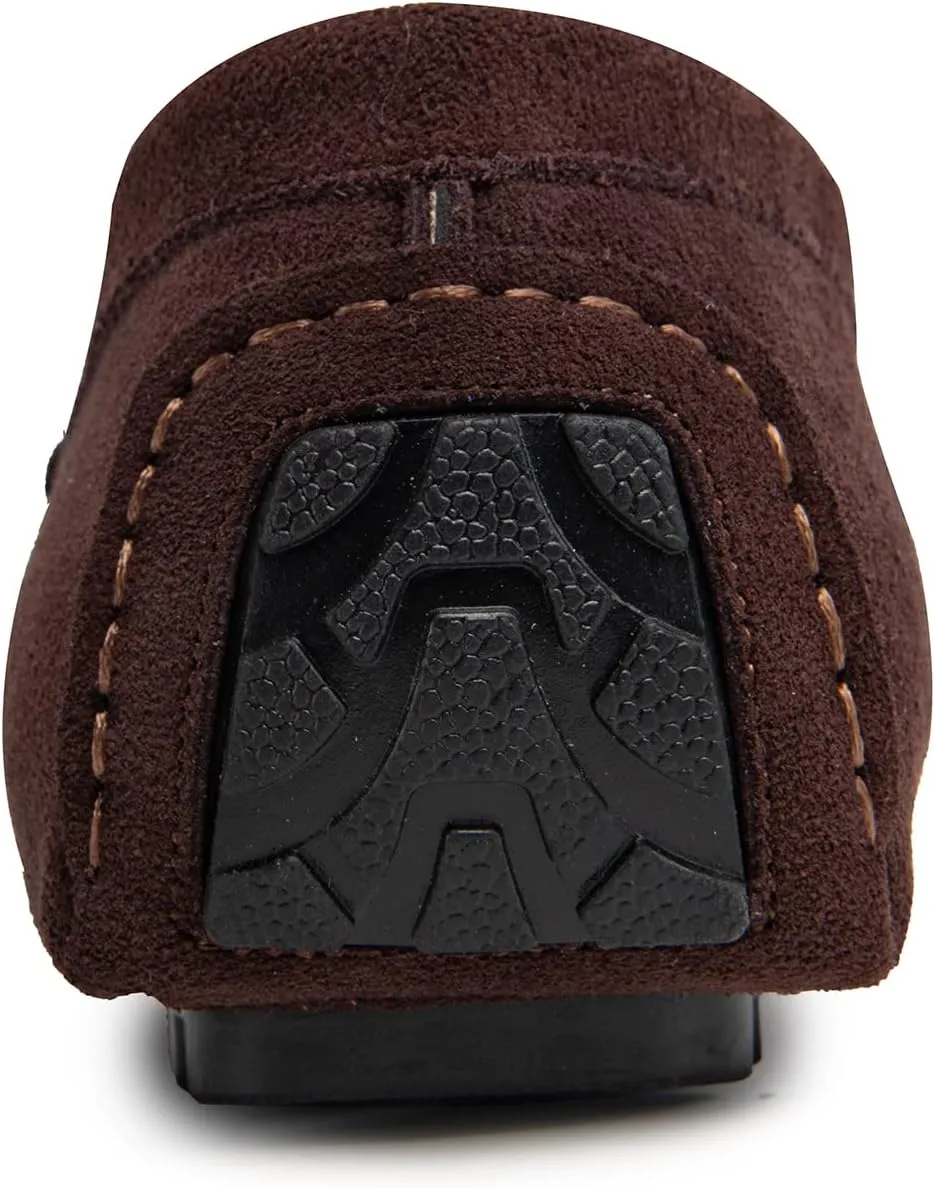 Go Tour Men's Penny Loafers Moccasin Driving Shoes Slip On Flats Boat Shoes