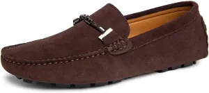 Go Tour Men's Penny Loafers Moccasin Driving Shoes Slip On Flats Boat Shoes