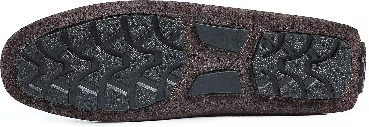 Go Tour Men's Penny Loafers Moccasin Driving Shoes Slip On Flats Boat Shoes