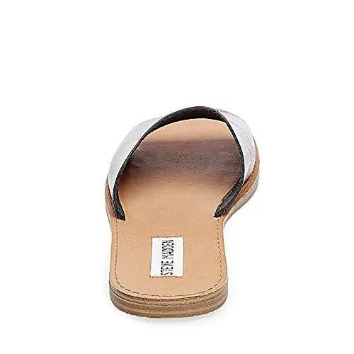 Grace Flat Sandal Black Leather 85 M Us