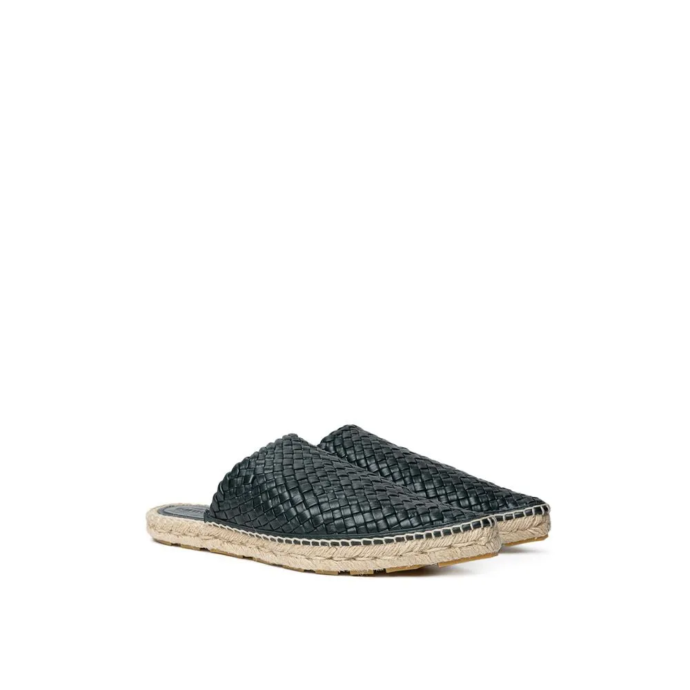 Green Leather Bottega Protected Veneta Massive offer Espadrille