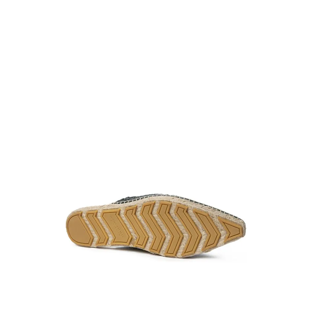 Green Leather Bottega Protected Veneta Massive offer Espadrille